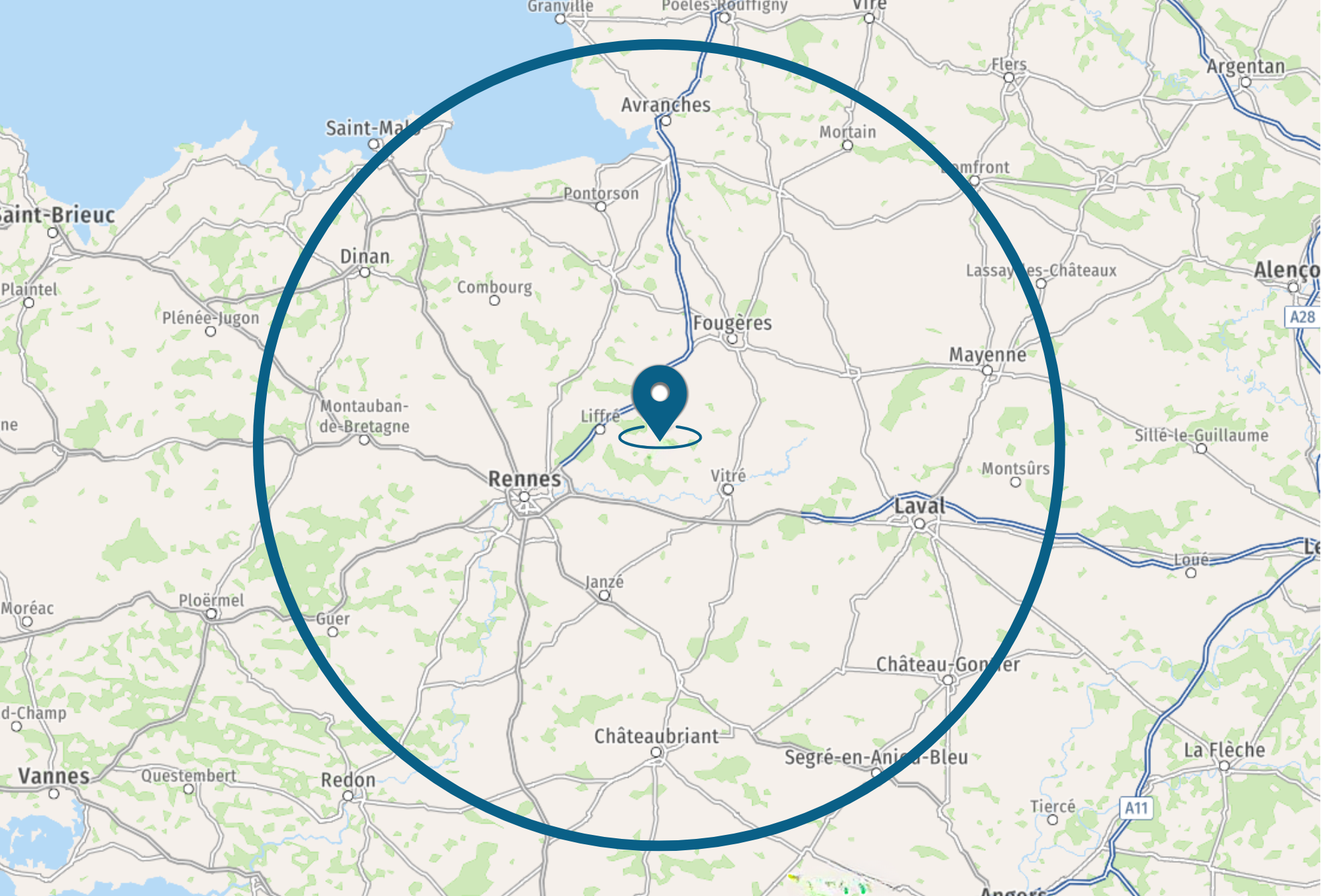 Intervention à Rennes, Fougères, Vitré, Châteaubourg, Bain de Bretagne